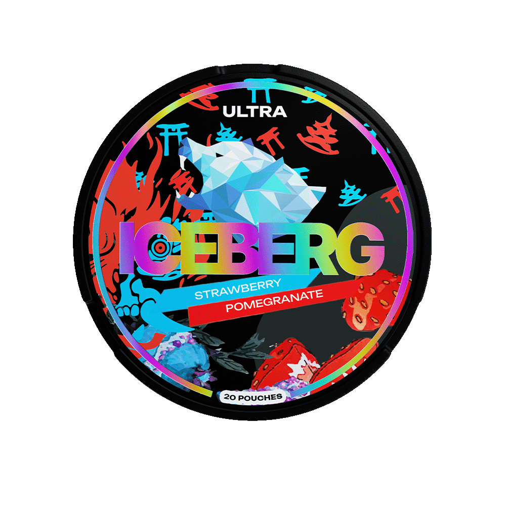 Iceberg Strawberry Pomegranate - #50 MG/Gsnuzone