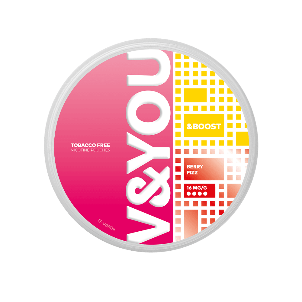 V&YOU Boost Berry Fizz - #16 MG/Gsnuzone