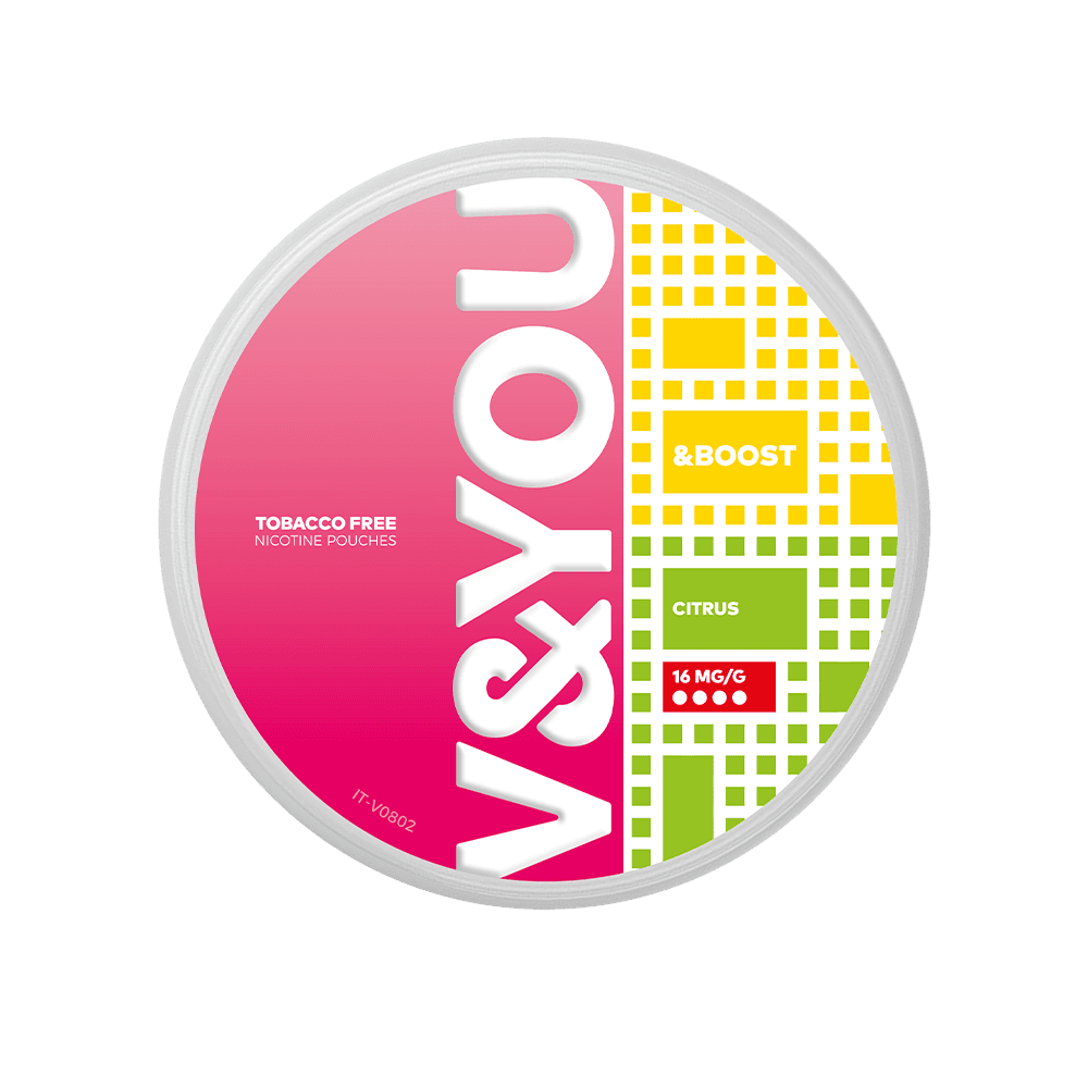 V&YOU Boost Citrus - #16 MG/Gsnuzone