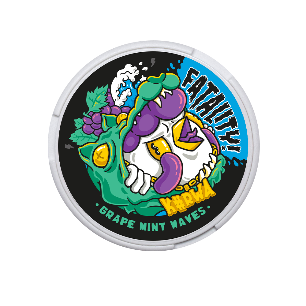 Kurwa Fatality Grape Mint Waves