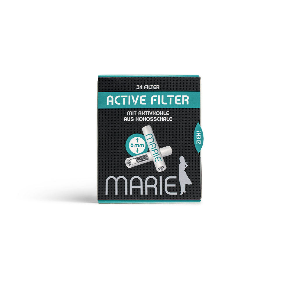 Marie Aktivkohle Filter 6mm