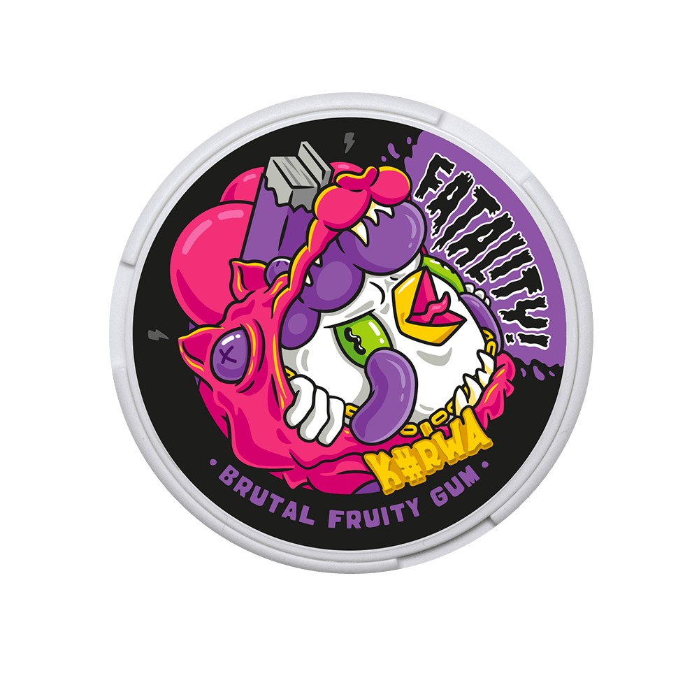 Kurwa Fatality Fruity Gum - #46.9 MG/Gsnuzone