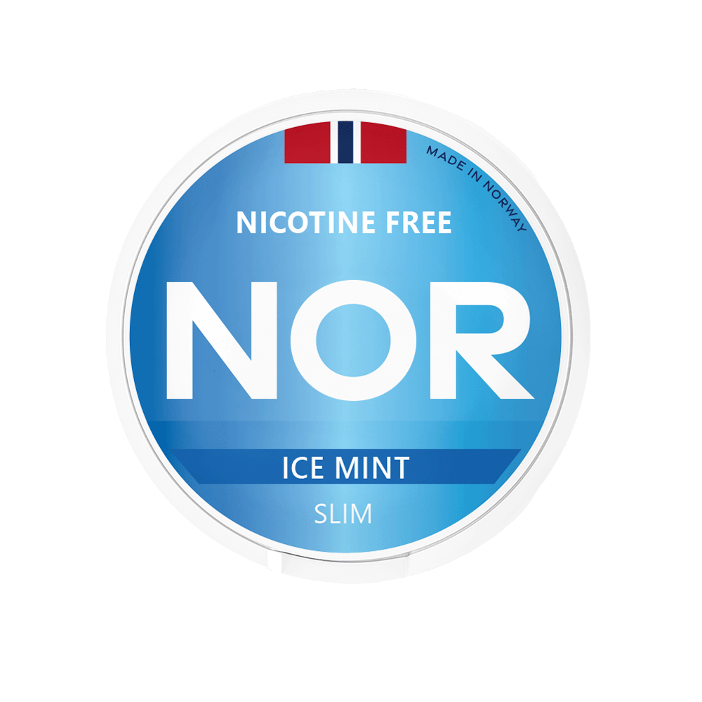 Nor ice mint nicotine free