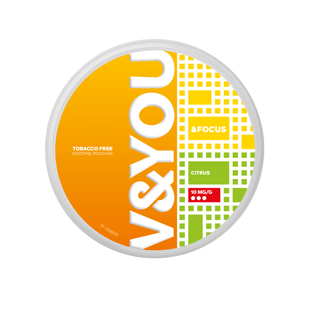 V&YOU Focus Citrus - #10 MG/Gsnuzone